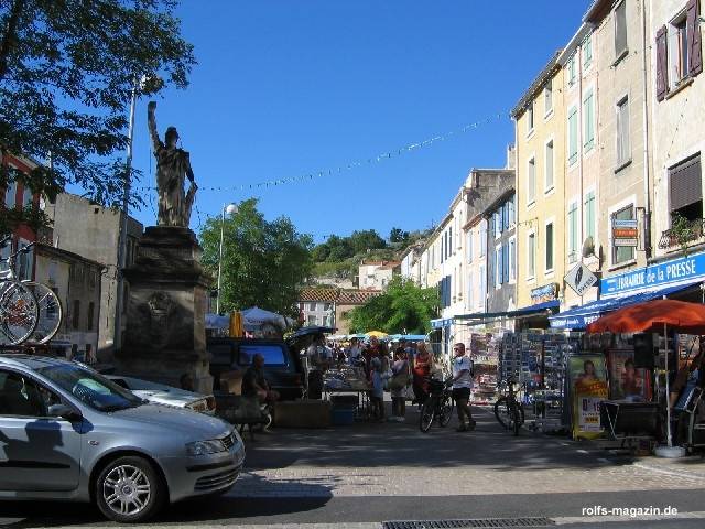 Markt in Leucate