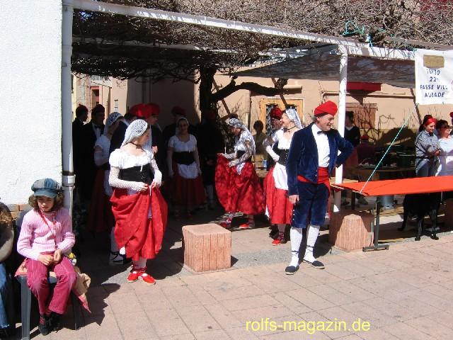 Ostermontag in Saint-Cyprien im Roussillon