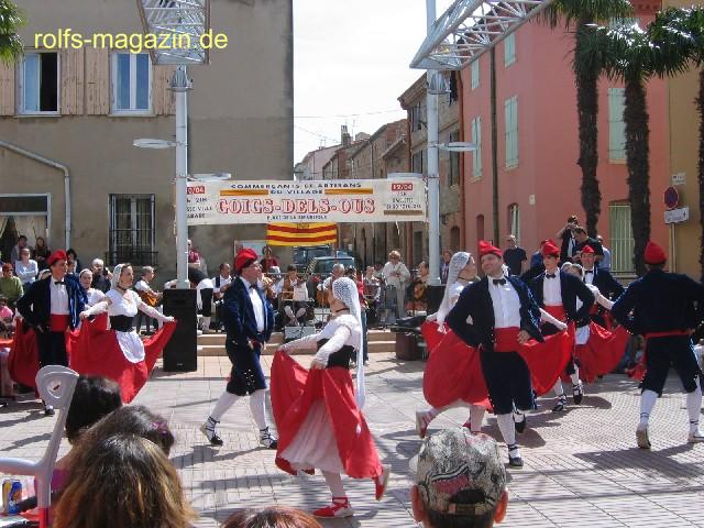 Ostermontag in Saint-Cyprien im Roussillon