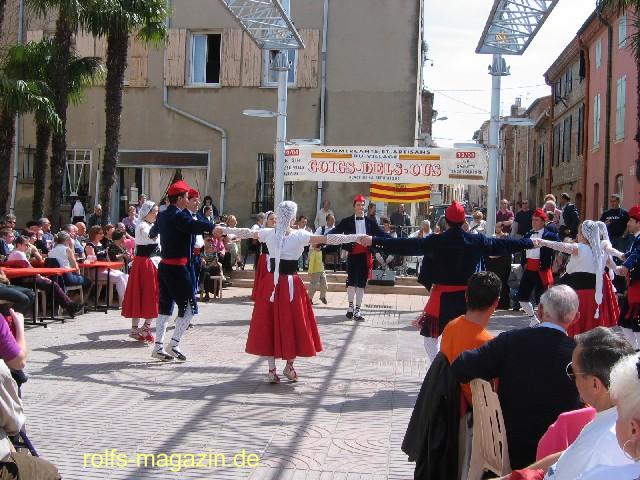 Ostermontag in Saint-Cyprien im Roussillon