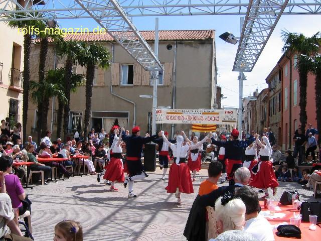 Ostermontag in Saint-Cyprien im Roussillon