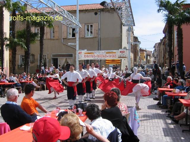 Ostermontag in Saint-Cyprien im Roussillon