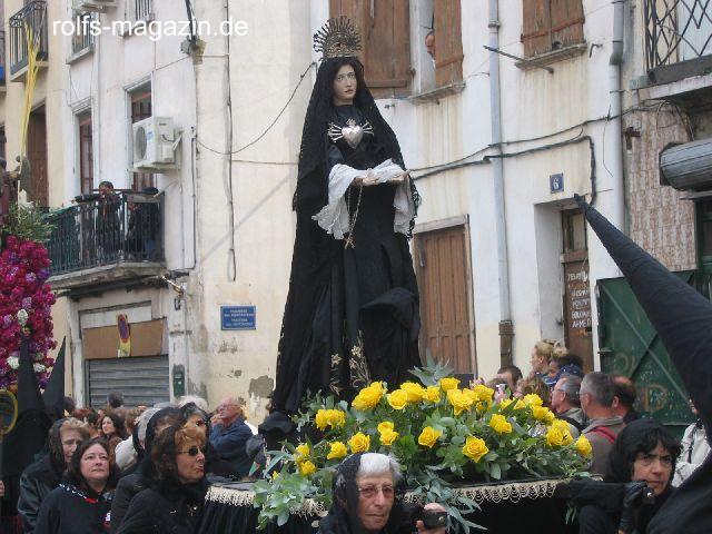 Karfreitags-Prozession in Perpignan