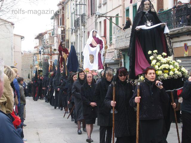 Karfreitags-Prozession in Perpignan