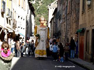 Fest der Riesen in Villefranche-de-Conflent