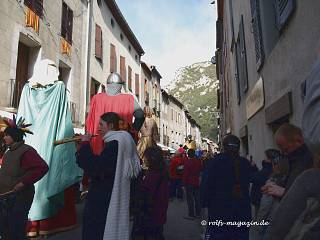 Fest der Riesen in Villefranche-de-Conflent