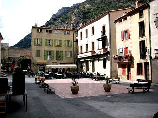 Zentraler Platz in Villefranche-de-Conflent