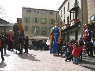 Fest der Riesen in Villefranche-de-Conflent