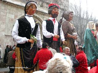 Fest der Riesen in Villefranche-de-Conflent