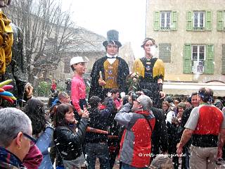 Fest der Riesen in Villefranche-de-Conflent