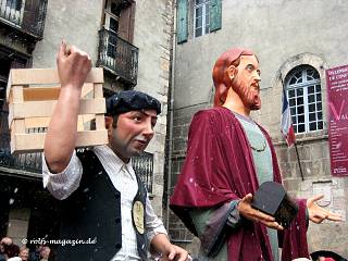 Fest der Riesen in Villefranche-de-Conflent