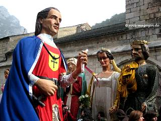 Fest der Riesen in Villefranche-de-Conflent