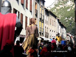 Fest der Riesen in Villefranche-de-Conflent