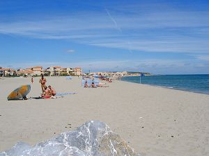 FKK-Strand der Villages naturistes in Leucate