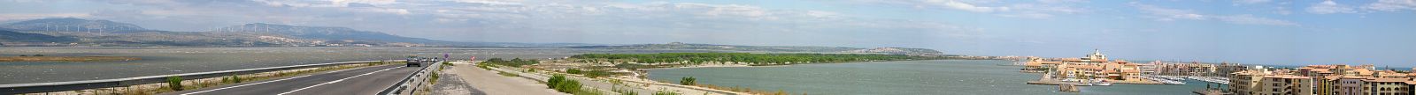 Rundblick bei Port Leucate