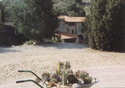 Blick auf das Landhaus