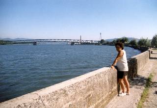 Am Ufer der Rhône