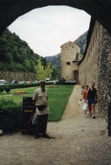Die Stadtmauern von Villefranche de Conflent
