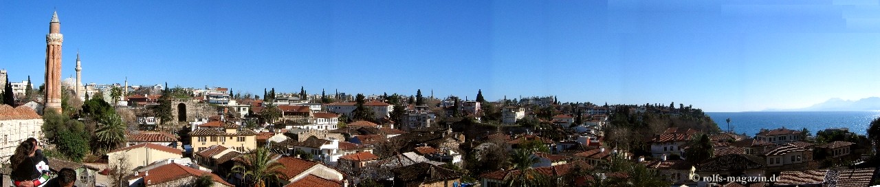 Blick ber Antalyas Altstadt